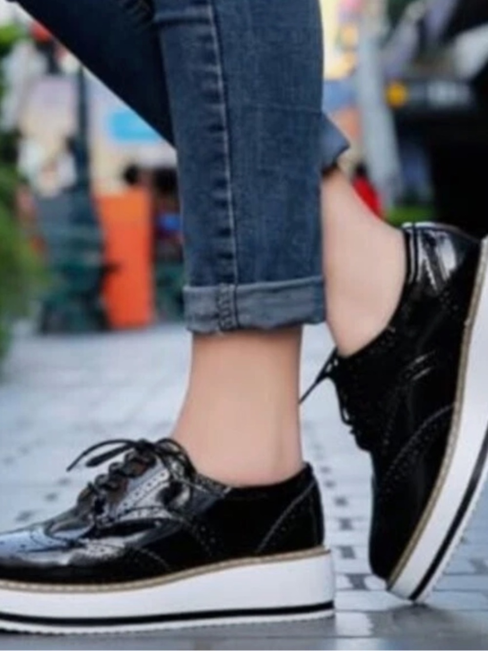 AUTHENTIC PRADA OXFORD Loafers woman 36 - Picture 10 of 11